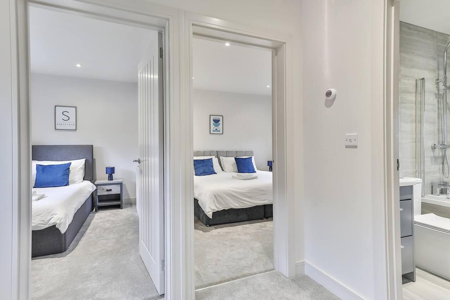 Vila 3 Bed Refurbished, Modern House, Wifi, Patio Area Sheffield Exteriér fotografie